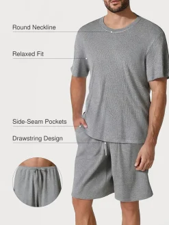 Men's Modal Short PJ Set