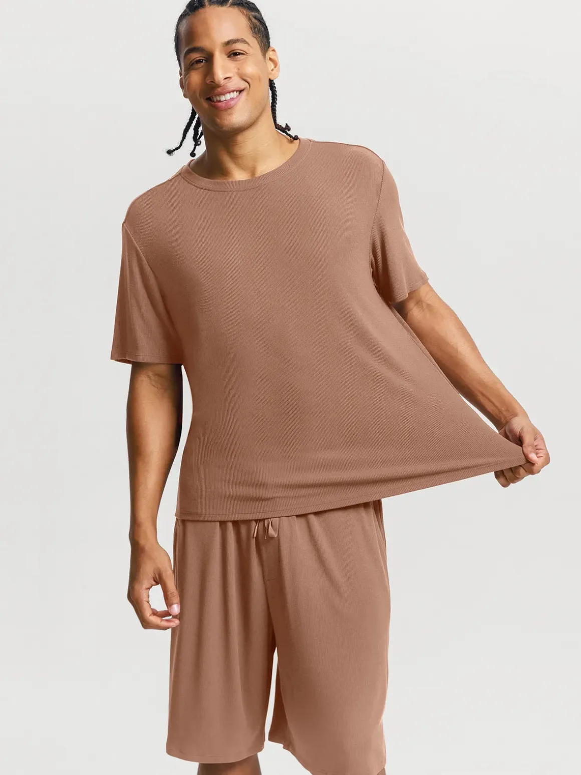 Men's Modal Short PJ Set