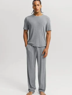 Men's Modal Short Sleeve & Pant PJ Set