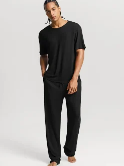 Men's Modal Short Sleeve & Pant PJ Set