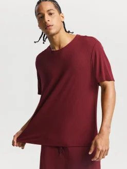Men's Modal Short Sleeve & Pant PJ Set
