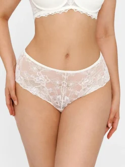 Mid-Rise Lace Brief