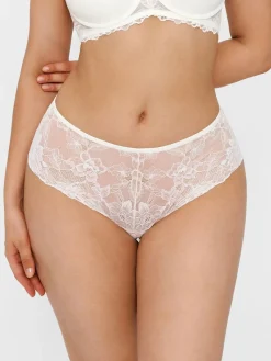 Mid-Rise Lace Brief