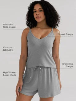 Modal Cami & Short Pajama Set