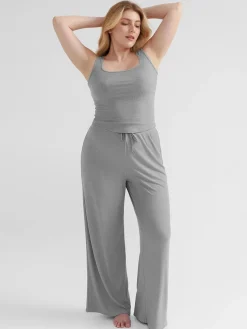 Modal Tank Top & Drawstring Pant Pajama Set