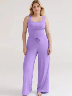 Modal Tank Top & Drawstring Pant Pajama Set