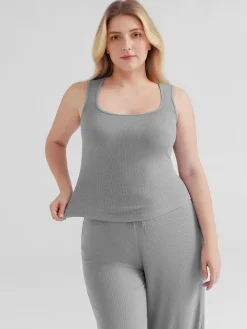 Modal Tank Top & Drawstring Pant Pajama Set