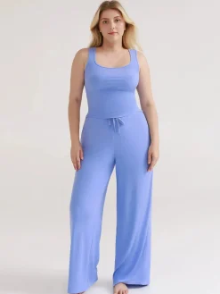 Modal Tank Top & Drawstring Pant Pajama Set
