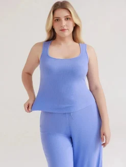 Modal Tank Top & Drawstring Pant Pajama Set