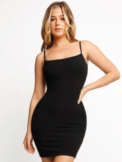 No Shaper Modal Mini Lounge Slip Dress