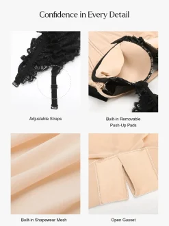 Off-The-Shoulder Sculpting Corset Fit & Flare Mini Dress