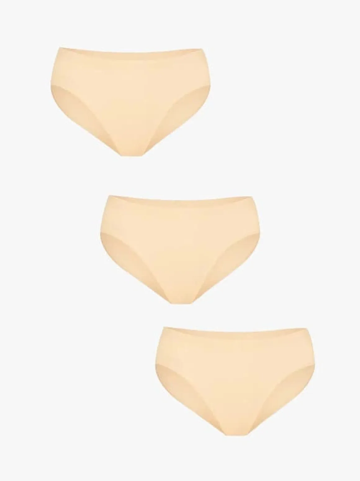 3-Pack SoftForm Comfort Low-Rise Panty Set