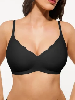 Popilush Wireless Bralettes No Underwire Padded Bra