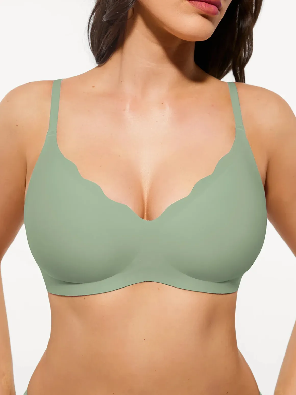 Popilush Wireless Bralettes No Underwire Padded Bra