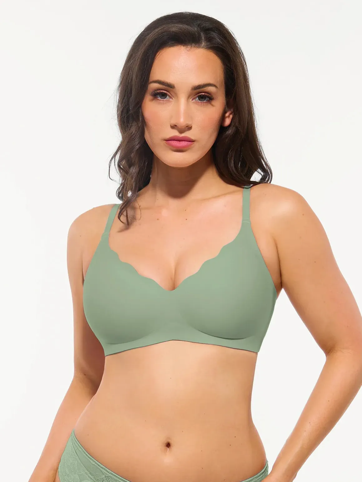 Popilush Wireless Bralettes No Underwire Padded Bra