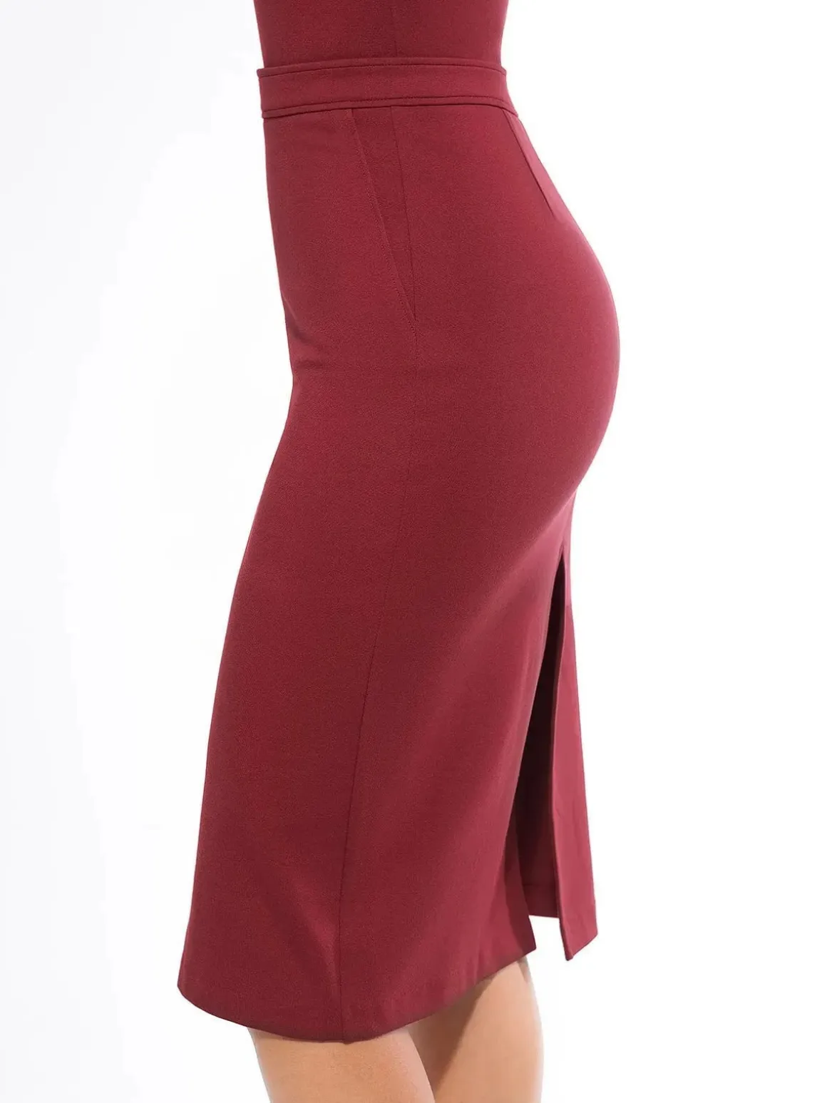 SculptEase Ponte Pencil Skirt
