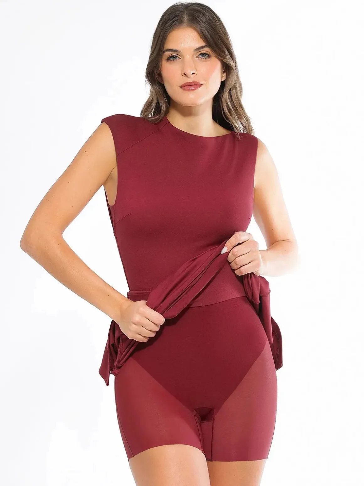 SculptEase Ponte Pencil Skirt