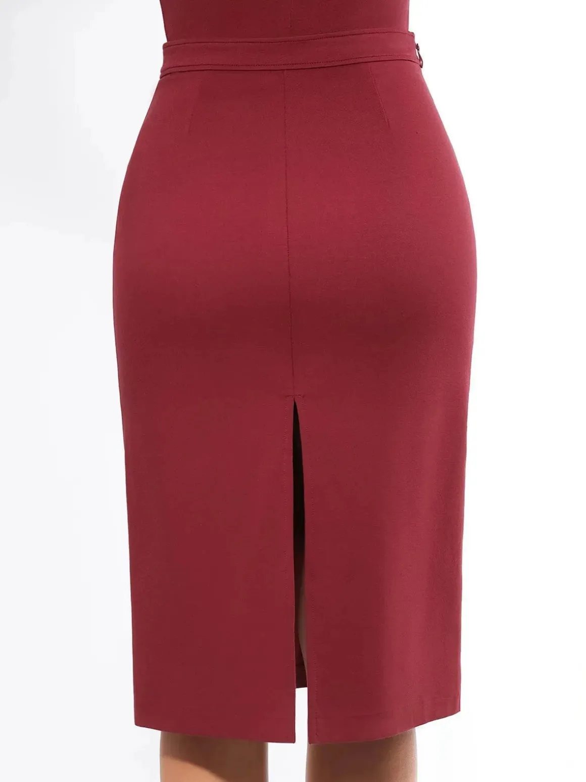 SculptEase Ponte Pencil Skirt