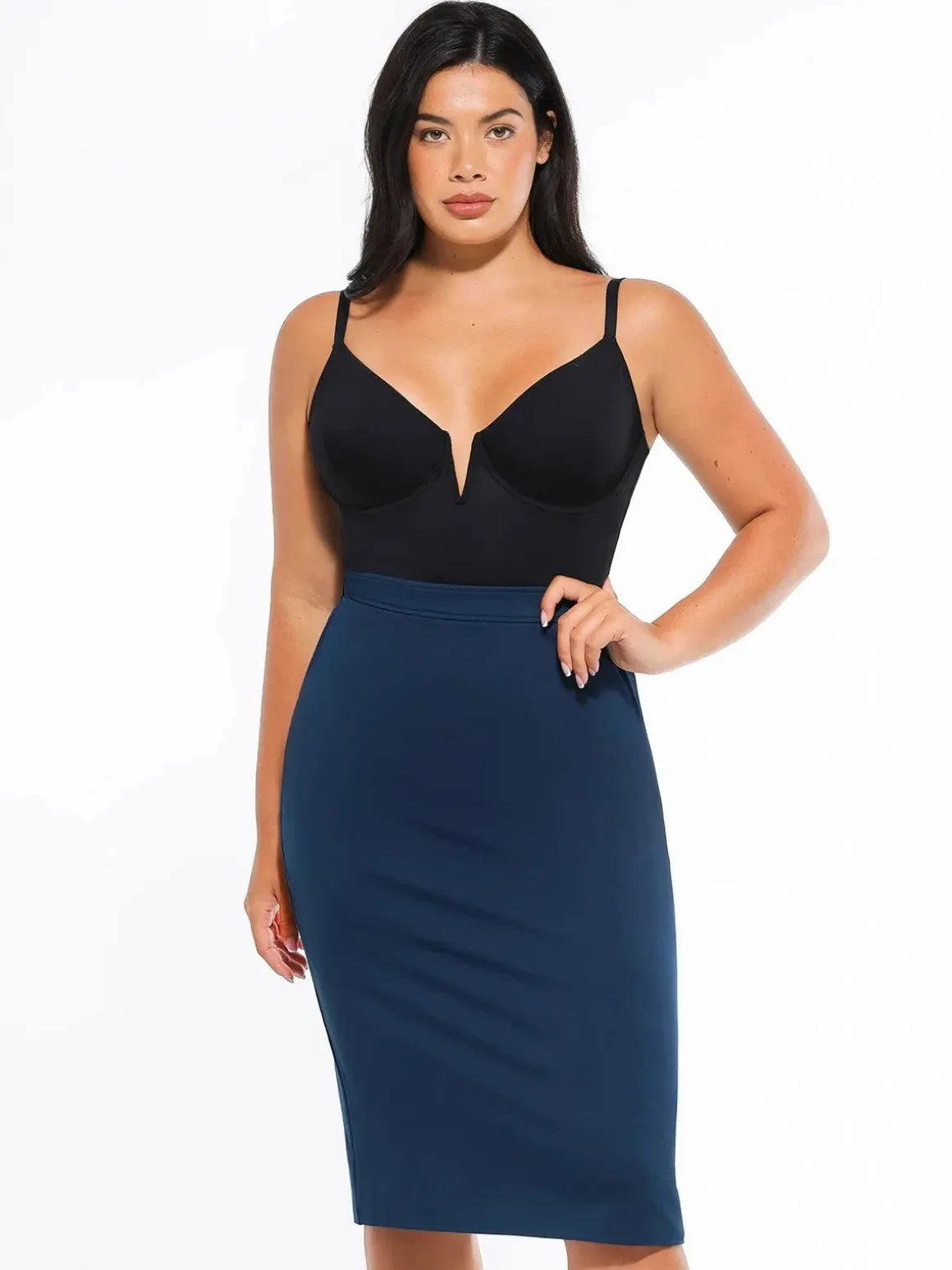 SculptEase Ponte Pencil Skirt