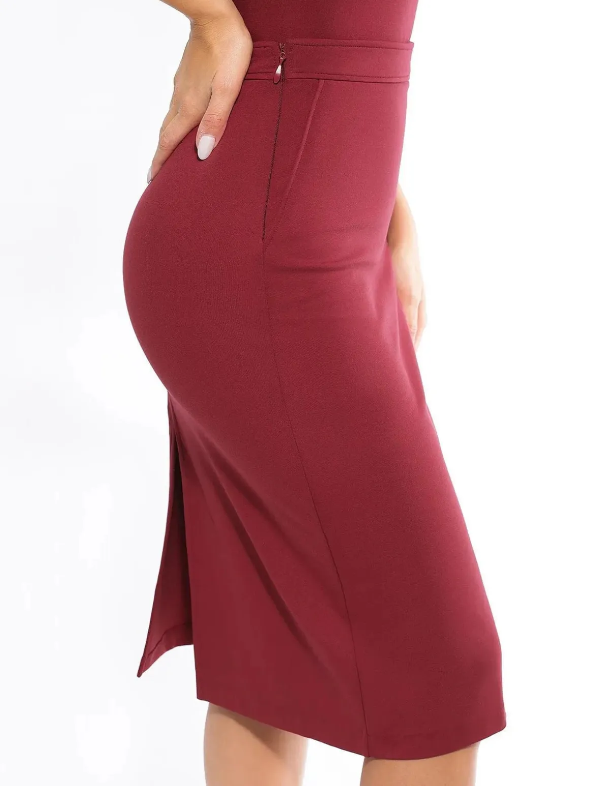 SculptEase Ponte Pencil Skirt