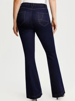 Sculpting High-Rise Stretch Flare Jeans