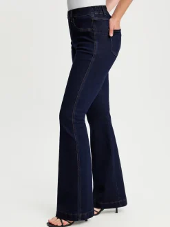 Sculpting High-Rise Stretch Flare Jeans