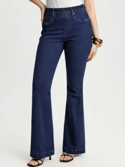 Sculpting High-Rise Stretch Flare Jeans