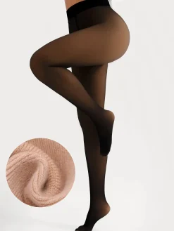 Sculpting Sheer Thermal Tights