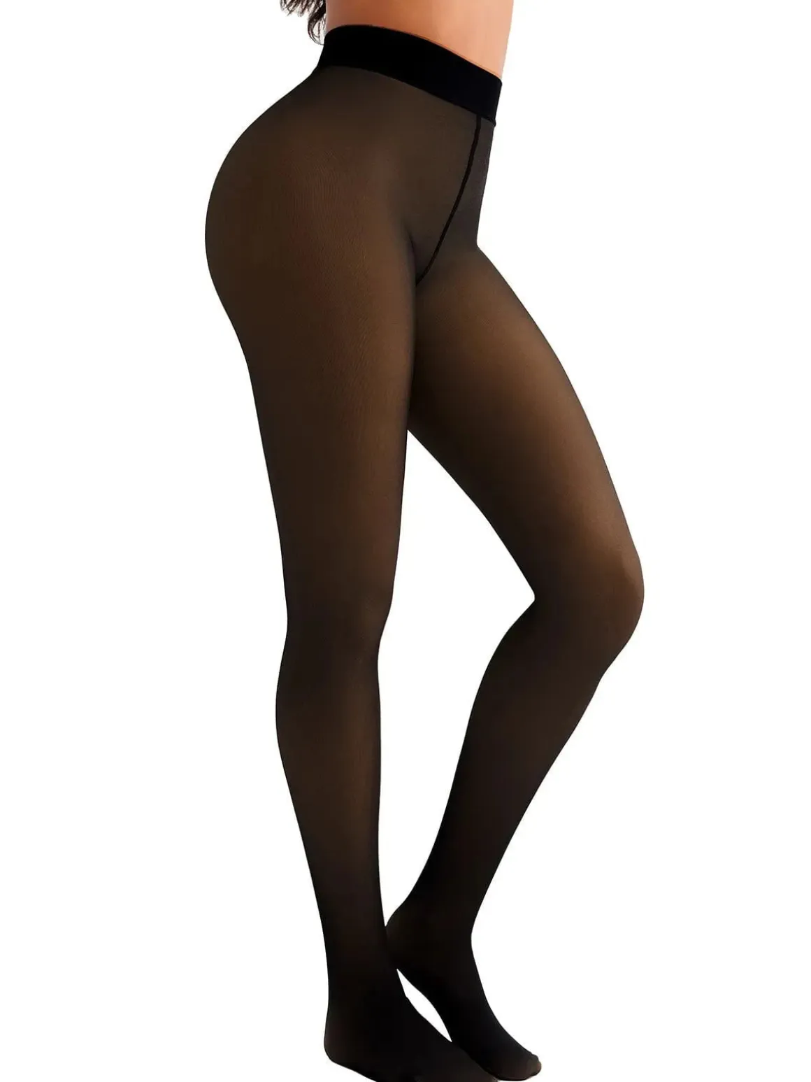 Sculpting Sheer Thermal Tights