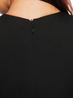 SculptWear Short Sleeve Fitted Sheath Dress