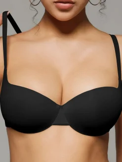 Seamless Balconette Push-Up T-Shirt Bra