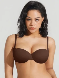 Seamless Balconette Push-Up T-Shirt Bra