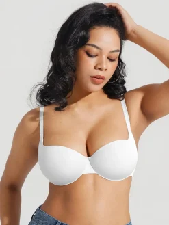 Seamless Balconette Push-Up T-Shirt Bra