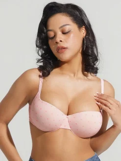 Seamless Balconette Push-Up T-Shirt Bra