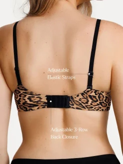 Seamless Balconette Push-Up T-Shirt Bra