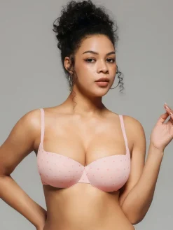 Seamless Balconette Push-Up T-Shirt Bra