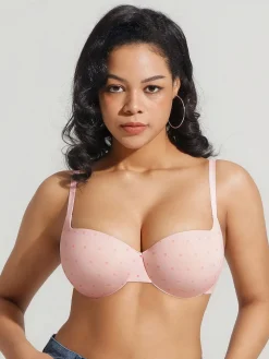 Seamless Balconette Push-Up T-Shirt Bra