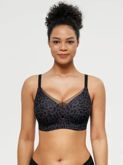 Seamless Breathable Contour Plunge Bra