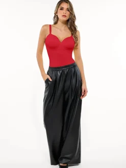 Seamless Built-in Bra All-in-One Push-Up Sculpting Cami Top