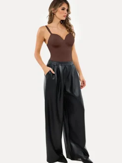 Seamless Built-in Bra All-in-One Push-Up Sculpting Cami Top