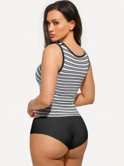 Seamless Built-in Bra All-in-One Shapewear Tank