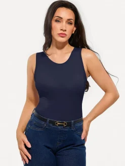 Seamless Built-in Bra All-in-One Shapewear Tank