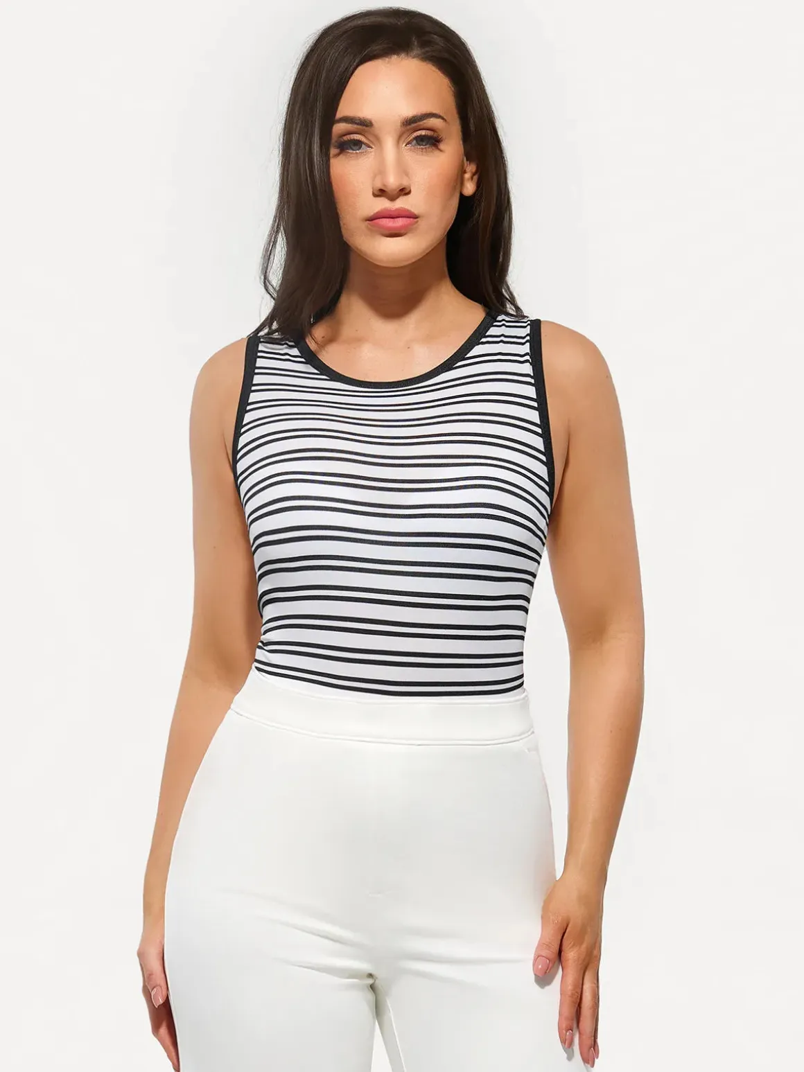 Seamless Built-in Bra All-in-One Shapewear Tank