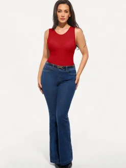 Seamless Built-in Bra All-in-One Shapewear Tank