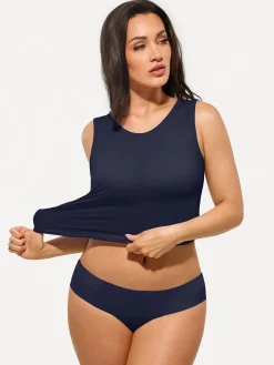 Seamless Built-in Bra All-in-One Shapewear Tank
