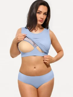 Seamless Built-in Bra All-in-One Shapewear Tank