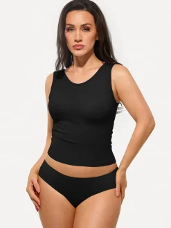 Seamless Built-in Bra All-in-One Shapewear Tank