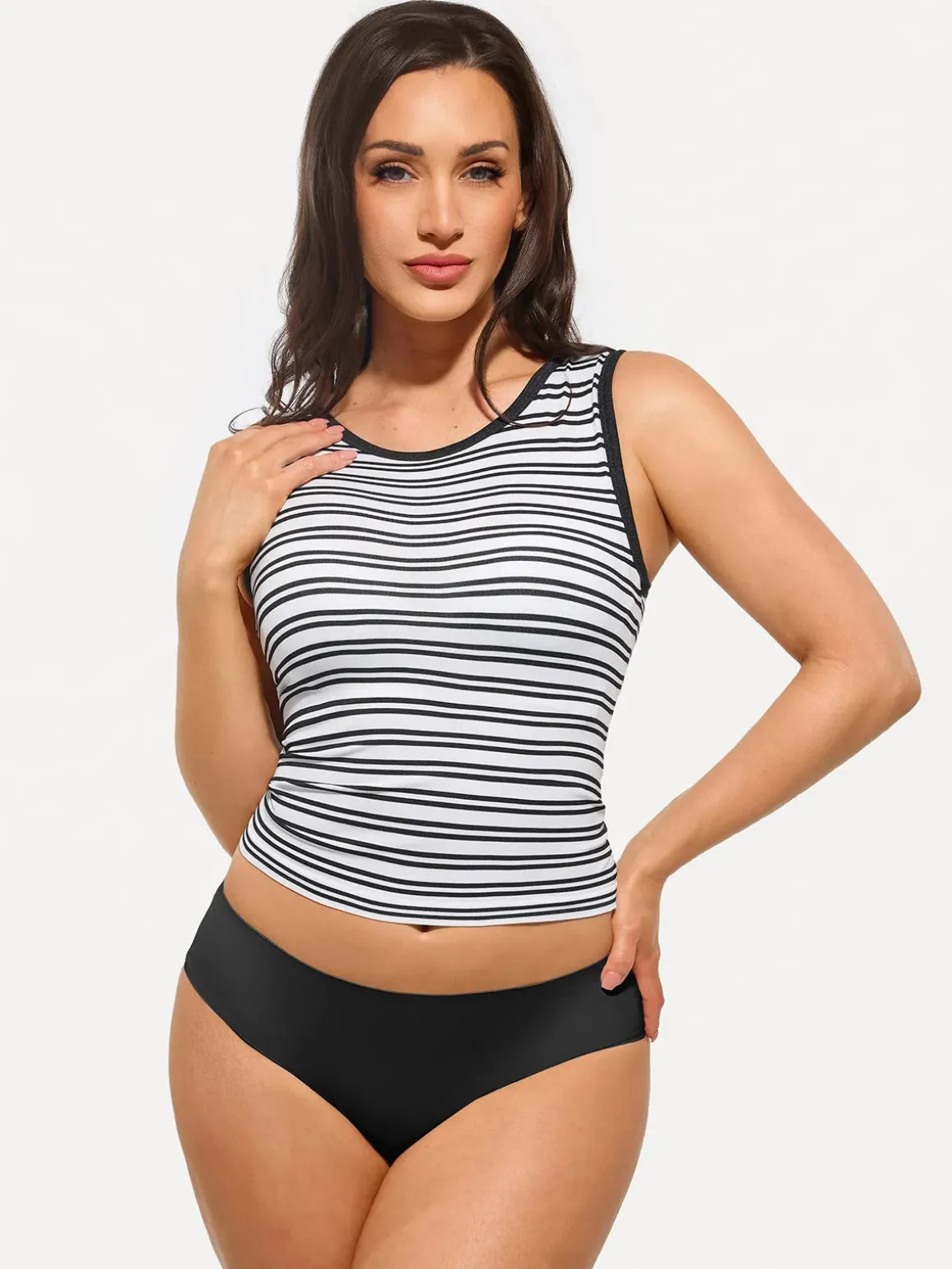 Seamless Built-in Bra All-in-One Shapewear Tank