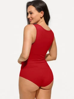 Seamless Built-in Bra All-in-One Shapewear Tank