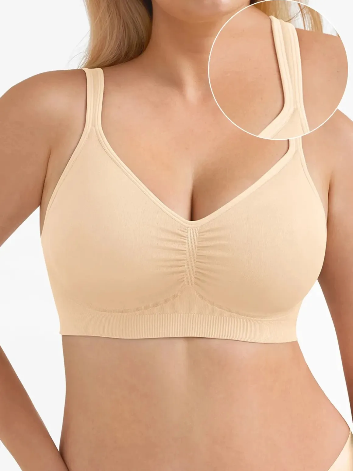 Seamless Comfort Removable Pad Everyday Bra